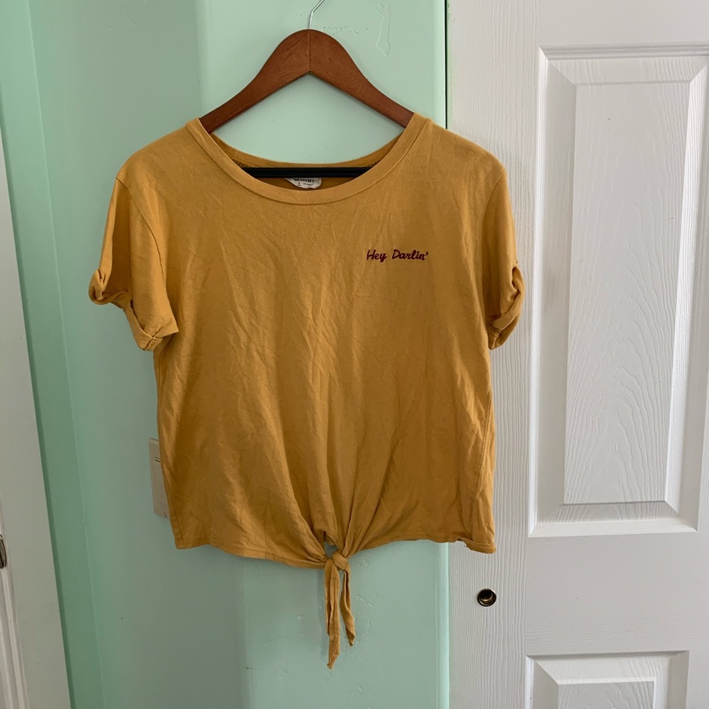 Tie up shirt
